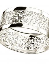 seB3434 (Sterling Silver Filigree Bangle)