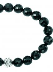 geGB394B (Black Agate with Diamond Bracelet)