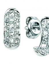 geGE691 (White Gold and Diamond Earrings)