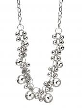 seN3049 (Silver Baubles Necklace)