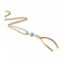 mbWishboneNecklace (Wishbone Necklace and Amazonite Necklace)