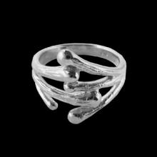 vzA447R (Silver Twig Ring)