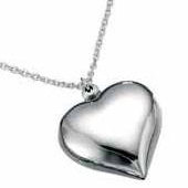 Sterling Silver Heart Pendant